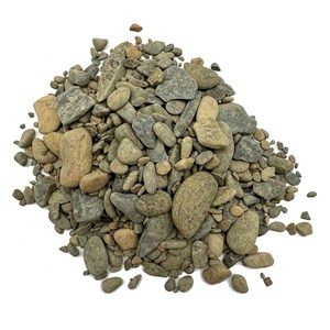 샘아쿠아 리프레쉬 스트림 자갈 어항 바닥재 3~10mm 2kg, 혼합색상, 1개