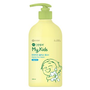 그린핑거 아동용 마이키즈 플러스 워시, 500ml, 1개