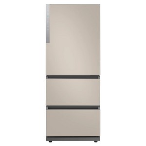 삼성전자 비스포크 김치플러스 328L 3도어 김치냉장고 방문설치, 에센셜베이지 + 메탈, RQ33DG71J2ET