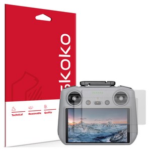 스코코 DJI RC / RC2 조종기 지문방지 저반사 액정보호필름 2p 세트, 1세트