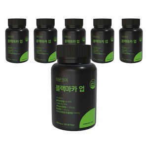 이뮨코어 블랙마카 아르기닌 업, 6개, 120정