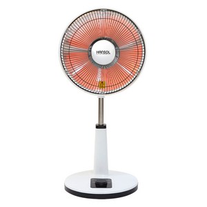 한솔일렉트로닉스 하이라이트 스탠드 전기히터 선풍기형, ECH-H2508SK