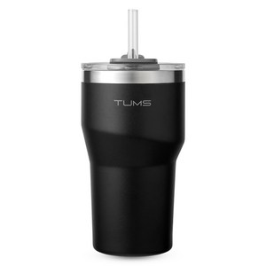 텀스 몬스터 T2.0 텀블러, 리얼블랙, 600ml, 1개