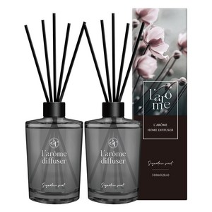 더허브샵 라홈 디퓨저, 호텔우드, 510ml, 2개 골드박스 특가