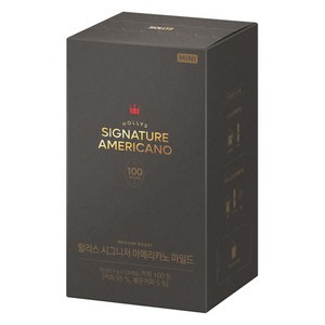 할리스 시그니처 아메리카노 마일드 미니 원두커피믹스, 900mg, 100개입, 1개