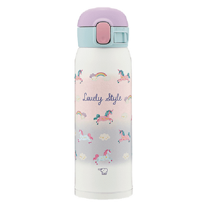 조지루시 심리스 원터치 스타일 텀블러 SM-WG48, 드리미화이트, 480ml, 1개