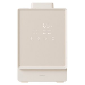 무아스 퓨어 스팀 에어 대용량 스텐 가열식 가습기 4L, MSH-L1, 베이지
