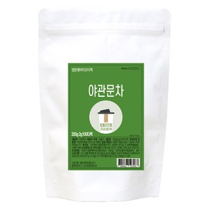 아이앤티 국내산 야관문차 티백 텀블러용, 1개, 100개입, 2g