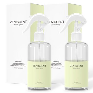 제니센트 룸스프레이, 2개, 300ml, 그리너리