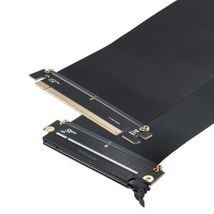 컴스 PCI Express 연장 아답터 16x PCI-E 3.0 플랫형 26cm IH286, 1개