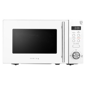 쿠잉전자 전자레인지 버튼 다이얼식 20L, MM-E20WW(화이트)