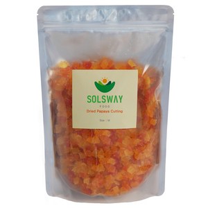 쏠스웨이 파파야 큐브, 1개, 500g