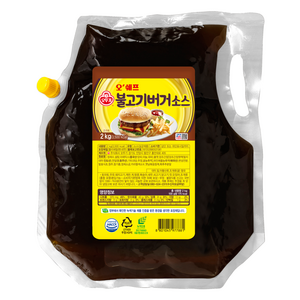 오뚜기 오쉐프 불고기버거 소스, 2kg, 1개