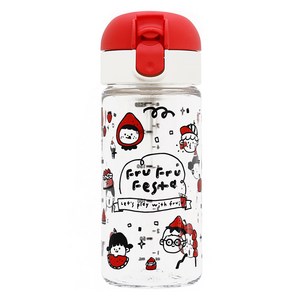 릿첼 AQ 슬림 드링킹컵, 240ml, 1개, 레드