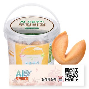 포춘쿠키 패밀리팩 인공지능AI토정비결, 60g, 1개