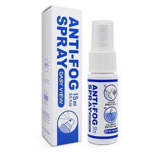 이지뷰 수경용 안티포그 김 서림 방지 용액 스프레이타입, 15ml, 1개