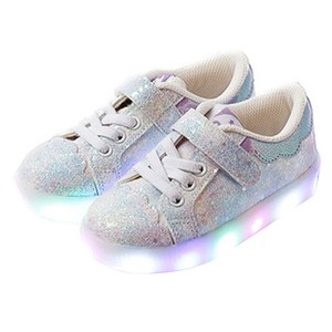 오즈키즈 여아용 팅클라이트 LED 운동화