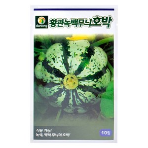 다농 황관녹백무늬호박 씨앗 10p, 1개