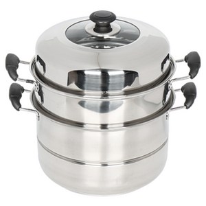 퀸센스 센싱 IH 3단 찜솥, 34cm, 1개, 34cm