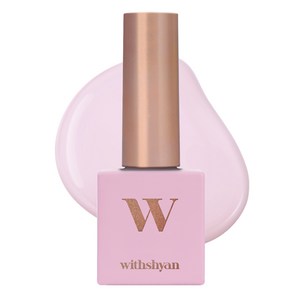 위드샨 프로페셔널 젤 폴리쉬 위드젤, W40 발레리나핑크, 10g, 1개