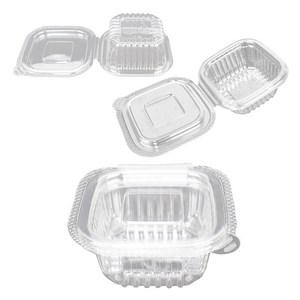 블룸엣홈 PET 사각 일체형 원터치 소스컵 반찬용기 소 7.5 x 7.5 x 3 cm, 1개입, 100개