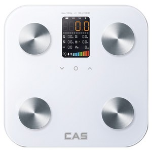 카스 가정용 체지방 측정기, BFA-S10, 화이트, 1개