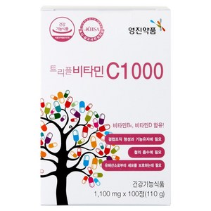 영진약품 비타민D B 복합 트리플 비타민 C1000, 100정, 1개