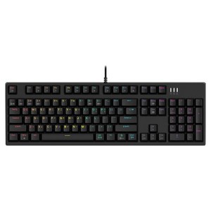 앱코 카일 광축 V2 LED 게이밍 기계식 유선 키보드, 블랙, K660S V2, 적축