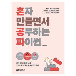 혼자 만들면서 공부하는 파이썬, 한빛미디어, 문현일