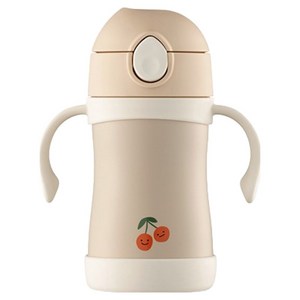 푸고 유아용 프리미엄 뉴트럴 시리즈 빨대컵 TKFE-280, 280ml, 1개, 뉴트럴베이지
