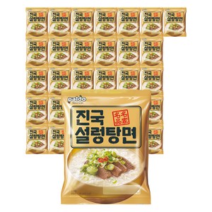 팔도 진국 설렁탕면 100g, 32개