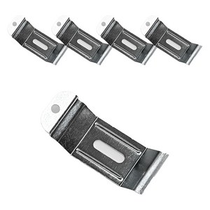 더원홈데코 우드블라인드 브라켓 6.3 x 2.5 cm, 메탈, 5개