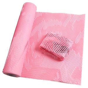 세븐집 종이완충재 버블 크라프트 포장지 30cm x 30m, 핑크, 1개