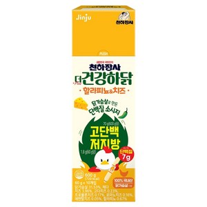 건강하닭 할라피뇨 앤 치즈 소시지, 600g, 1개