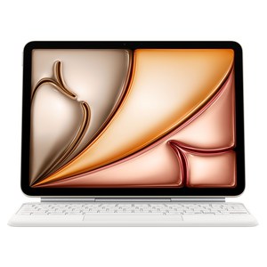 Apple 정품 매직 키보드 iPad Air(M4 모델)용, 화이트, MDFV4KH/A, 한국어