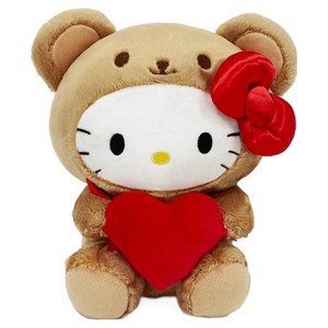 제이콥씨앤이 헬로키티 레트로 베어 인형, 25cm, 1개