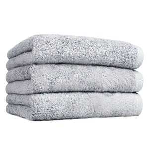 송월타월 라베나 타올 200g 뱀부, 라이트그레이, 3개