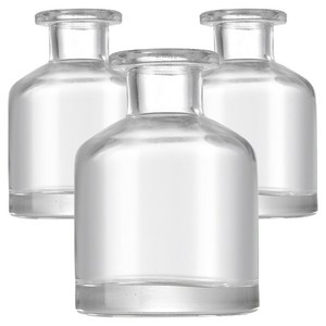 꼬까 시약병 디퓨저 용기, 투명, 250ml, 3개