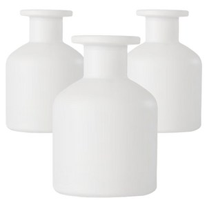 꼬까 시약병 디퓨저 용기, 매트화이트, 150ml, 3개