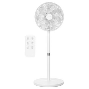 한경희생활과학 3WAY 리모컨형 스탠드 선풍기 39cm(15인치), HAAN-HAC100R (화이트)