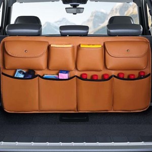 크로니클 suv 호환 초간편 트렁크 틈새 공간 활용 풀포켓 수납함, 카멜
