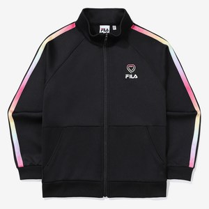 휠라키즈 여아용 걸스 레인보우 하트 집업 FK2FTF1110F