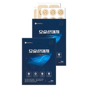 휴웰 근육 관절 요술손패치 대형 6p + 중형 24p + 소형 12p 세트, 2세트
