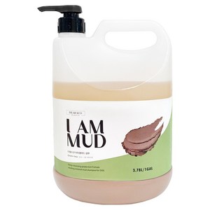 디얼스코 강아지 아이엠머드 샴푸 그린티향, 3.78L, 1개