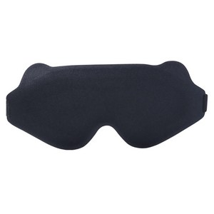 리브맨 메모리폼 인체공학 암막 수면안대 블랙, 1개, 1개입