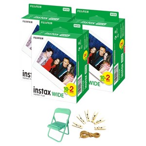 인스탁스 와이드필름 60p + 포토체어 랜덤발송 + 포토라인 세트, 1세트