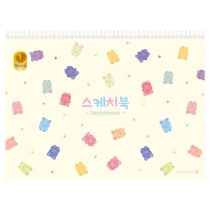 모닝글로리 2000 초등스케치북 B 랜덤발송, 8절, 1개, 15매