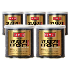 대천김 곱창캔김, 30g, 5개 골드박스 특가
