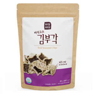 티각태각 바삭고소 김부각, 80g, 1개