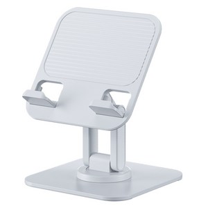 셀그립 탁상용 논슬립 360도 회전 접이식 태블릿거치대, sellgrip-02, 화이트, 1개